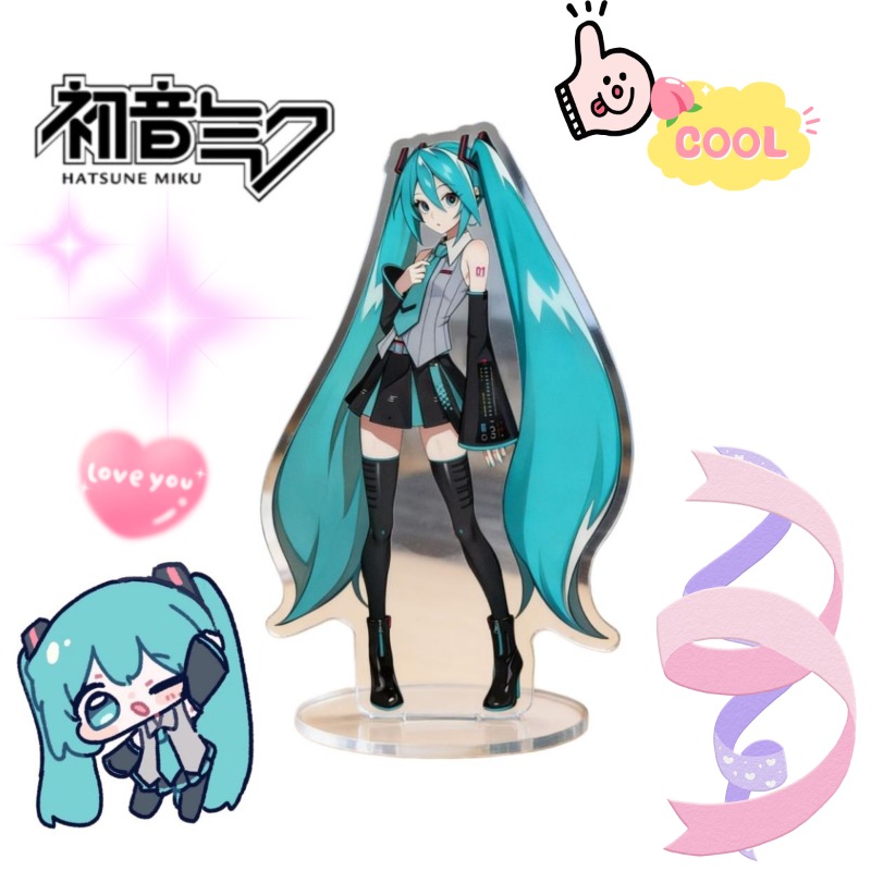 Anime Cosplay Manga - Hatsune Miku 10cm Acrylic Stand Cute
