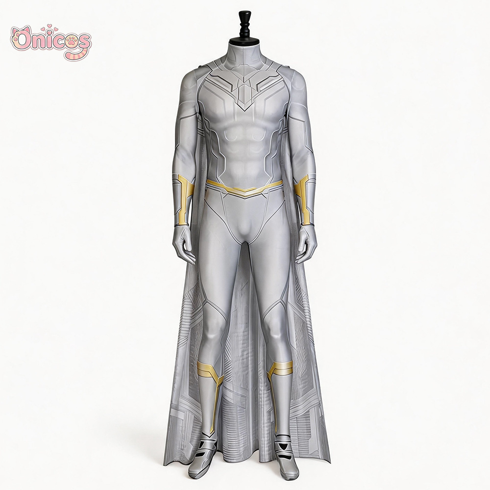 Anime Cosplay Male - Wandavision Vision Cosplay Costume White Male