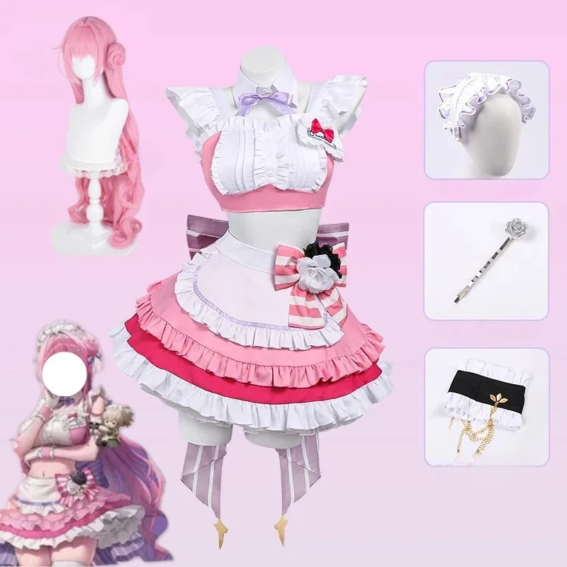 Anime Cosplay Maid - Goddes Cafe Maid Maid Dress Top