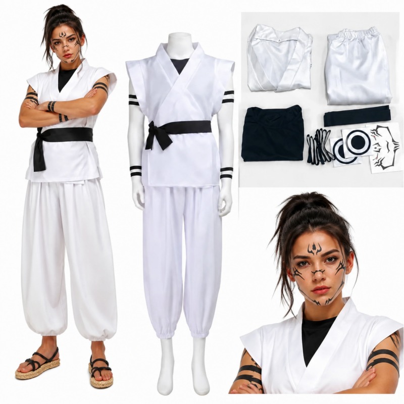Anime Cosplay Jujutsu Kaisen - Ryomen Sukuna Cosplay Costume Jujutsu Kaisen