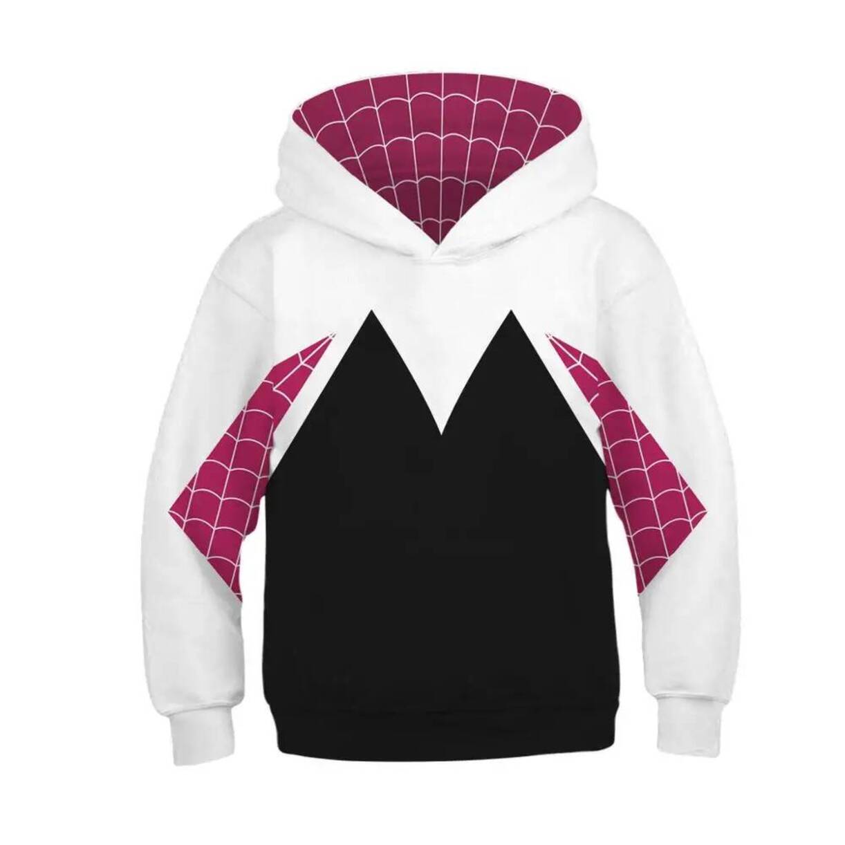 Cosplay Anime Boy - Kids Gwen Stacy Cosplay Costumes Hoodie