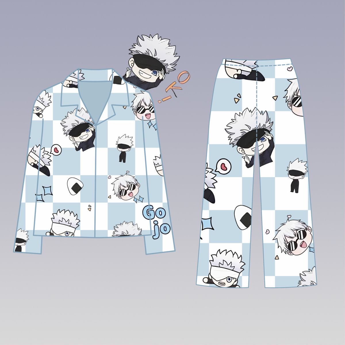 Anime Cosplay Jujutsu Kaisen - Jujutsu Battle Pain Clothes Gojo Gojo