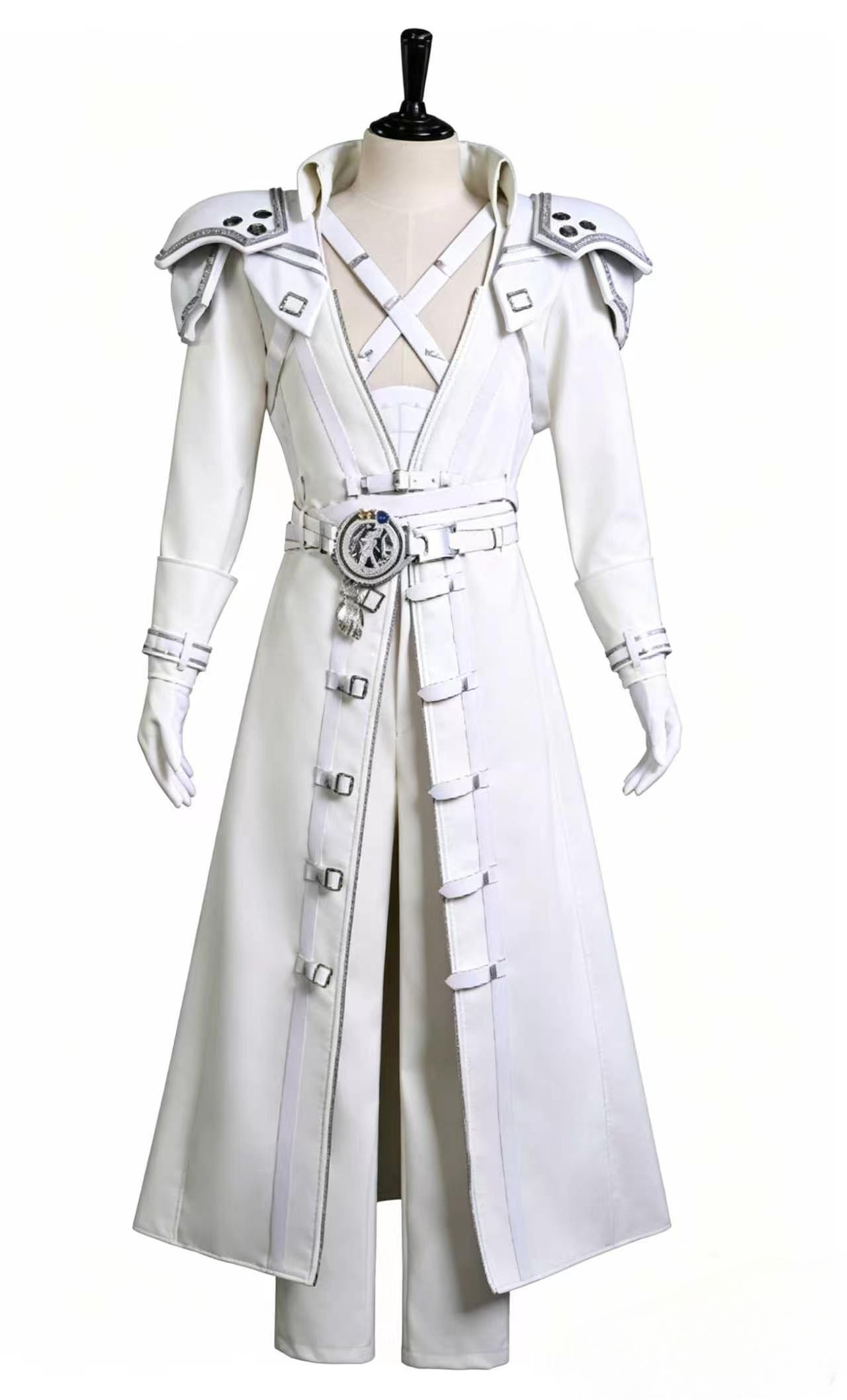 Anime Cosplay Manga - Sephiroth Pure Angle Fantasy White Pauldrons