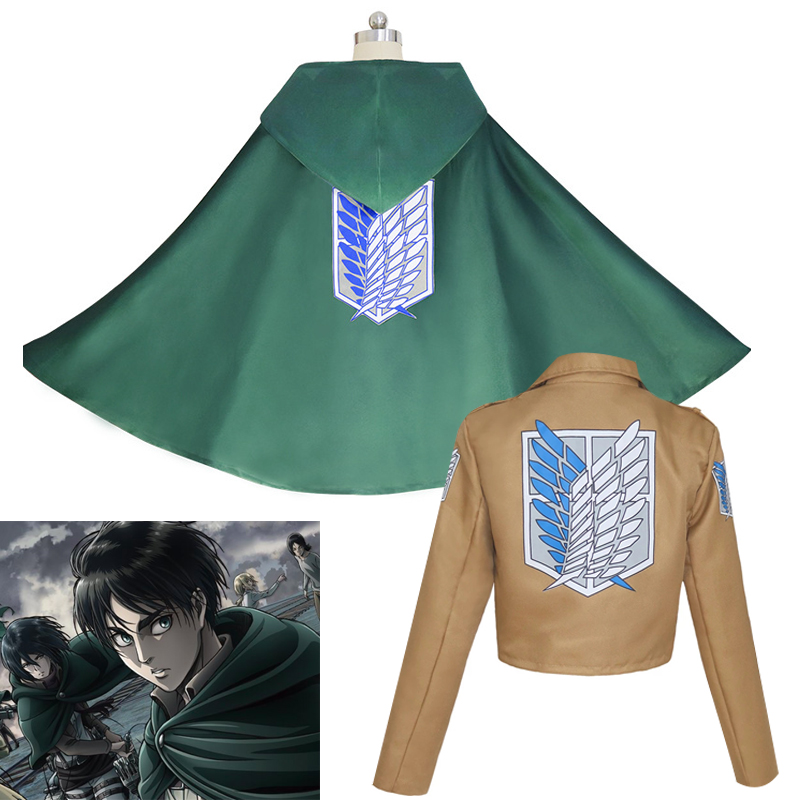 Attack Titan Cloak - Attack on Titan Cosplay Costume Anime