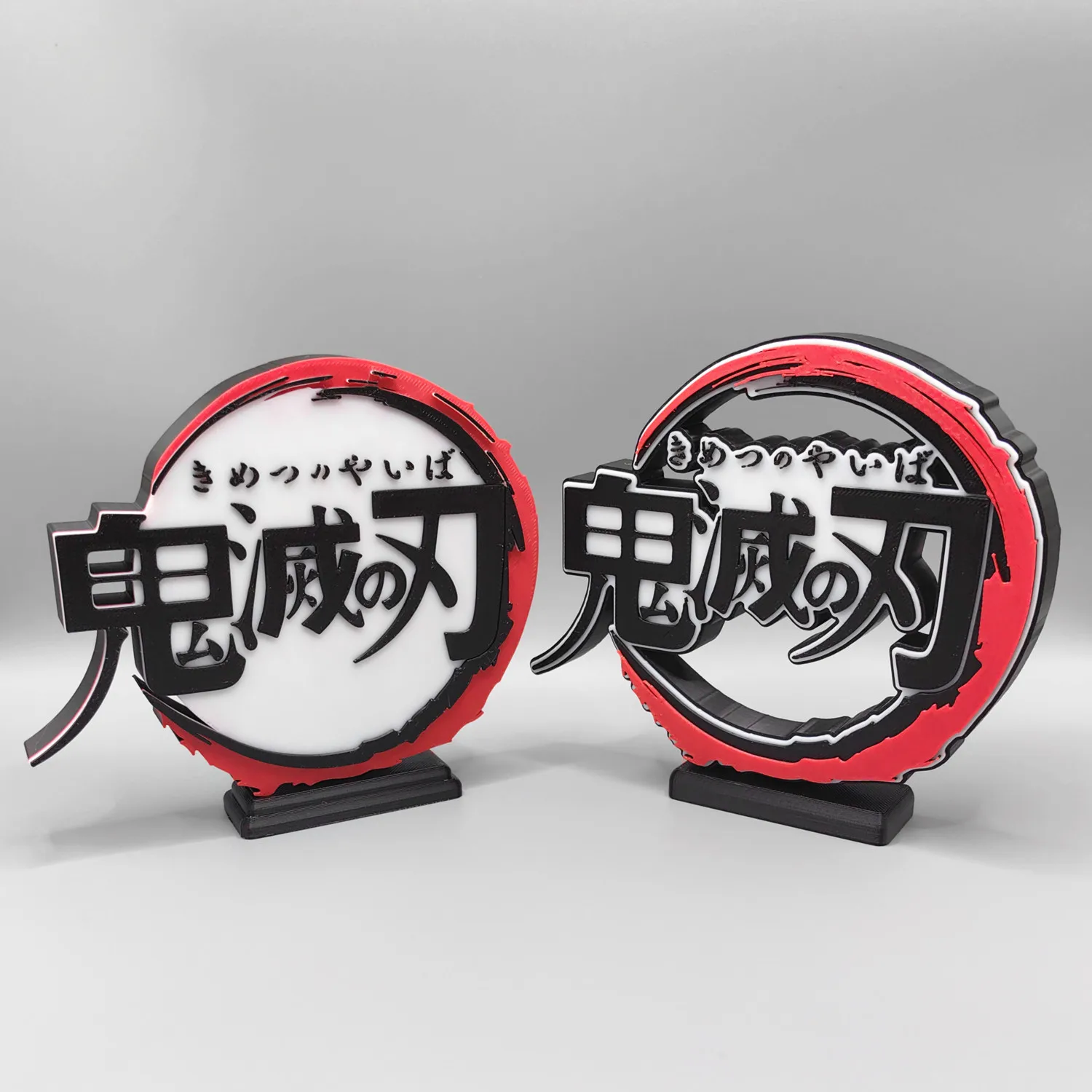 Anime Kimetsu No Yaiba 3D Logo - Anime Cosplay Title review and price