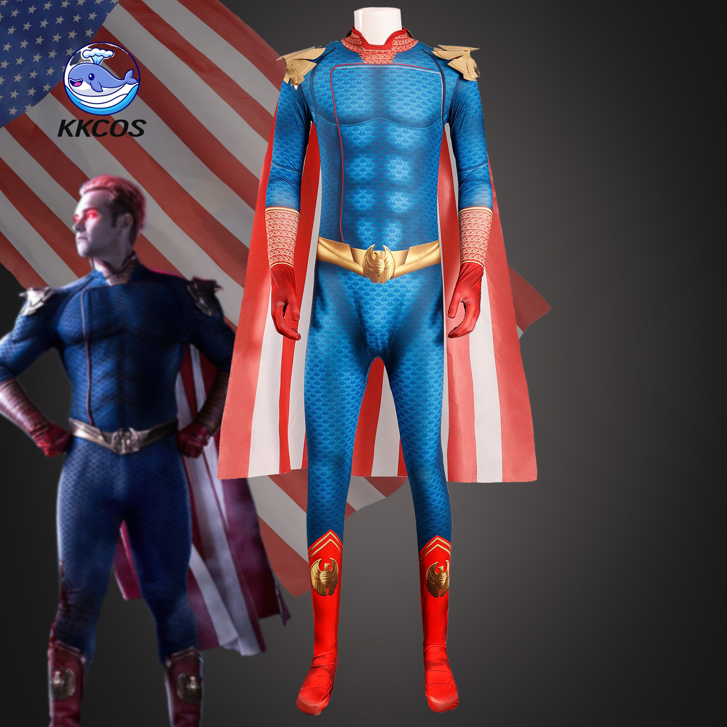 KKCos The Boys Homelander Cosp - Cosplay Anime Boy review and price