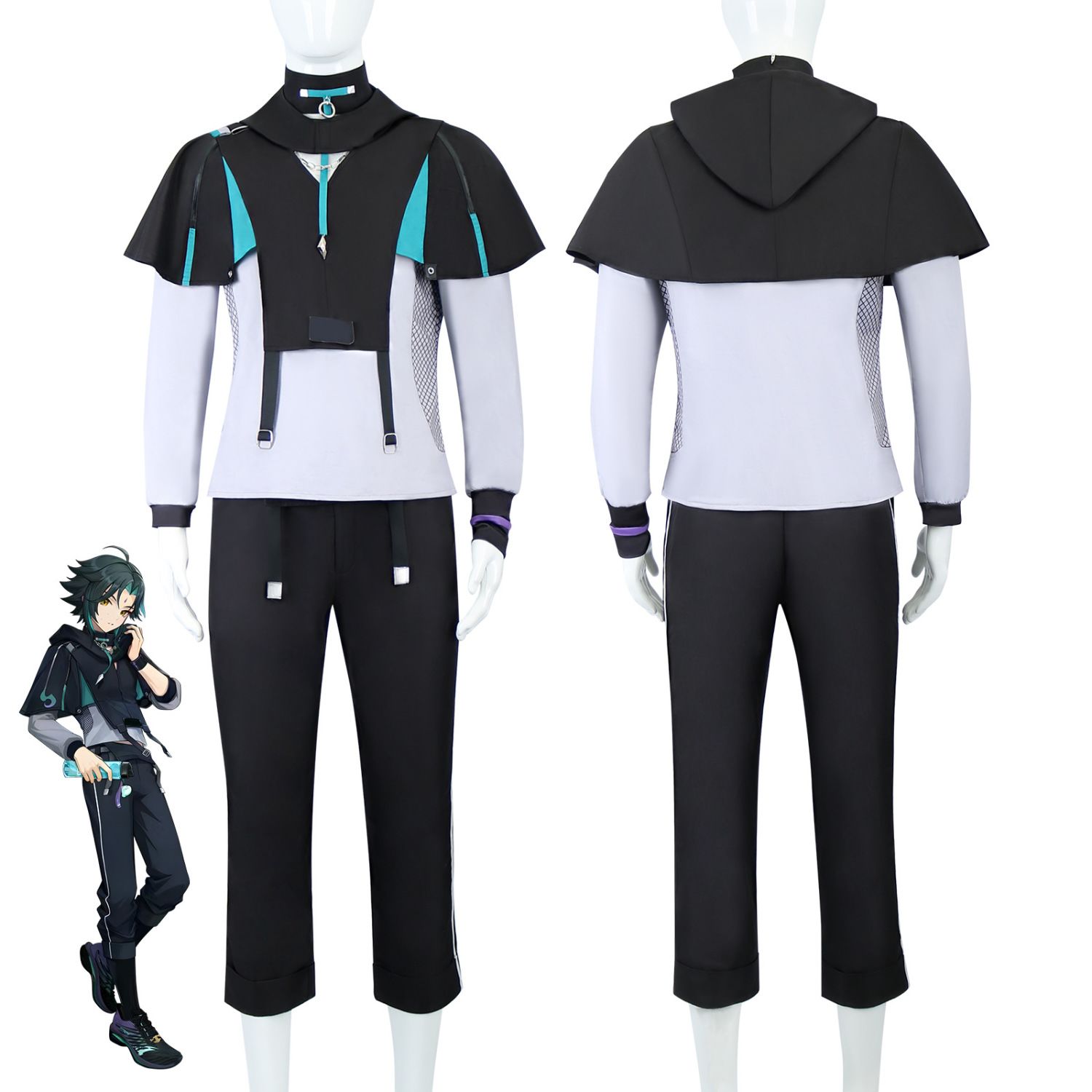 Halloween XIAO Costumes Game G - Anime Cosplay Male review and price