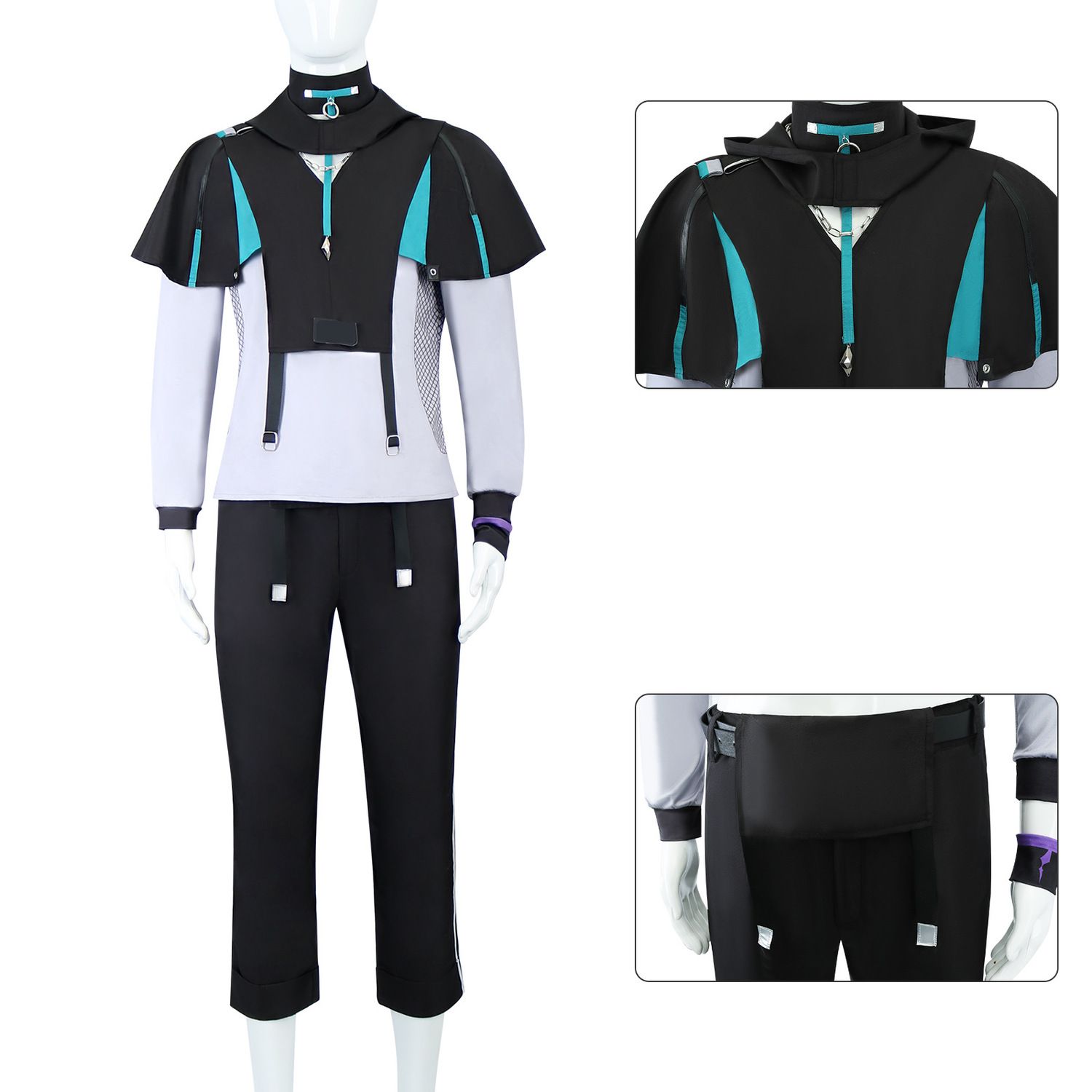 Halloween XIAO Costumes Game G - Anime Cosplay Male review and price