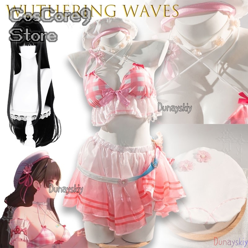 Chisaki Summer Beach Swimsuit  - Anime Cosplay Outfits Female review and price