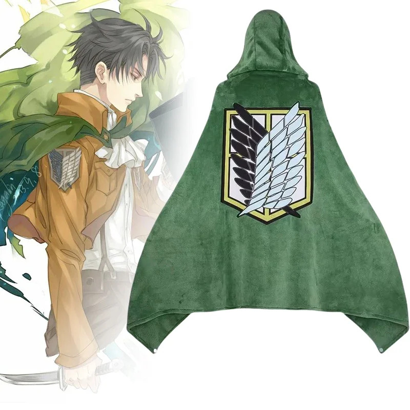 New Halloween Cosplay Attack o - Attack Titan Cloak review and price
