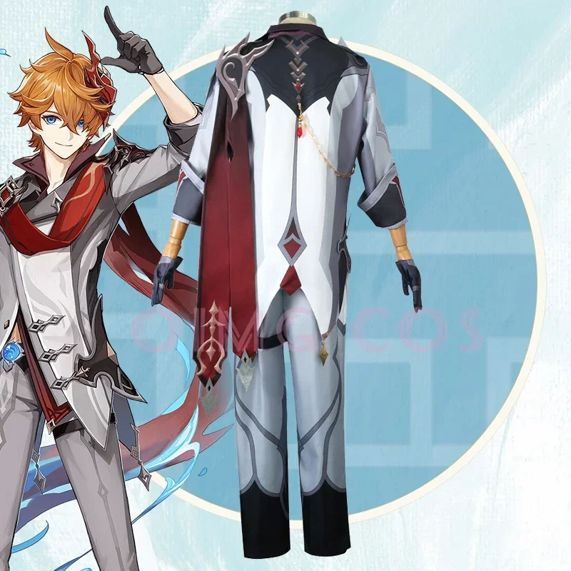 Genshin Impact Tartaglia Cospl - Cosplay Anime Boy review and price