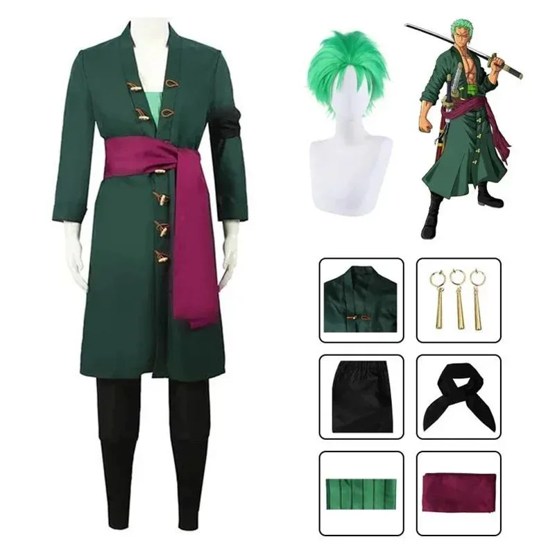 Anime Roronoa Cosplay Costume  - Anime Cosplay Male review and price