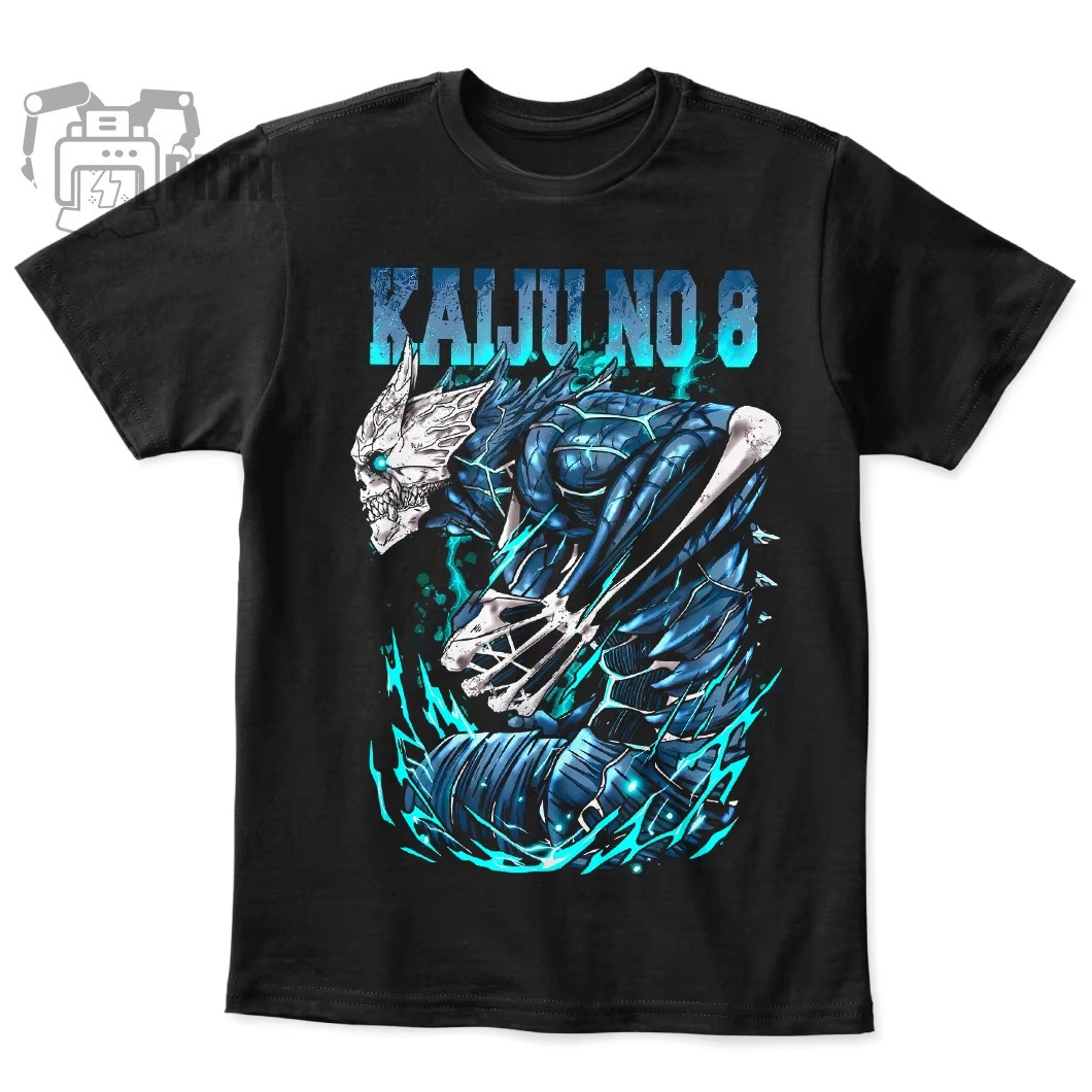 2026 summer Kaiju No 8 T-shirt - Anime Cosplay Title review and price