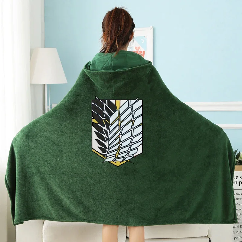 Attack on Titan Blanket Plaid  - Attack Titan Cloak review and price