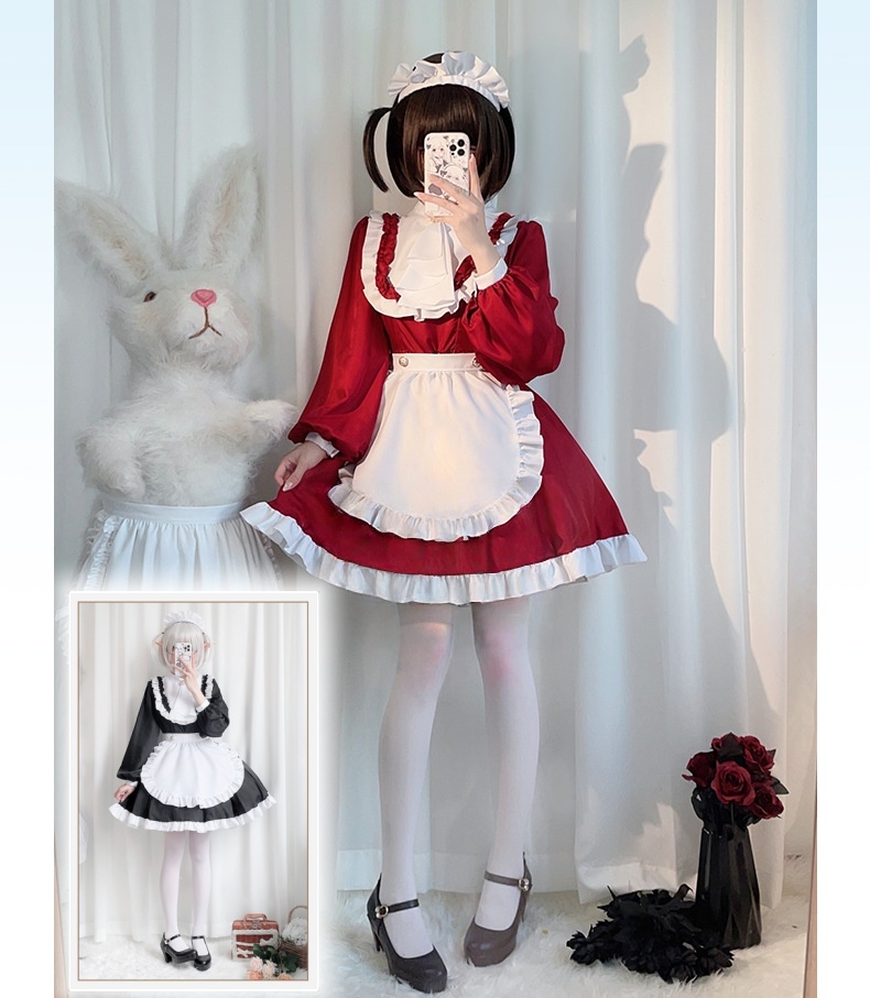 Japanese Style Y2K Jirai Kei C - Anime Cosplay Maid review and price