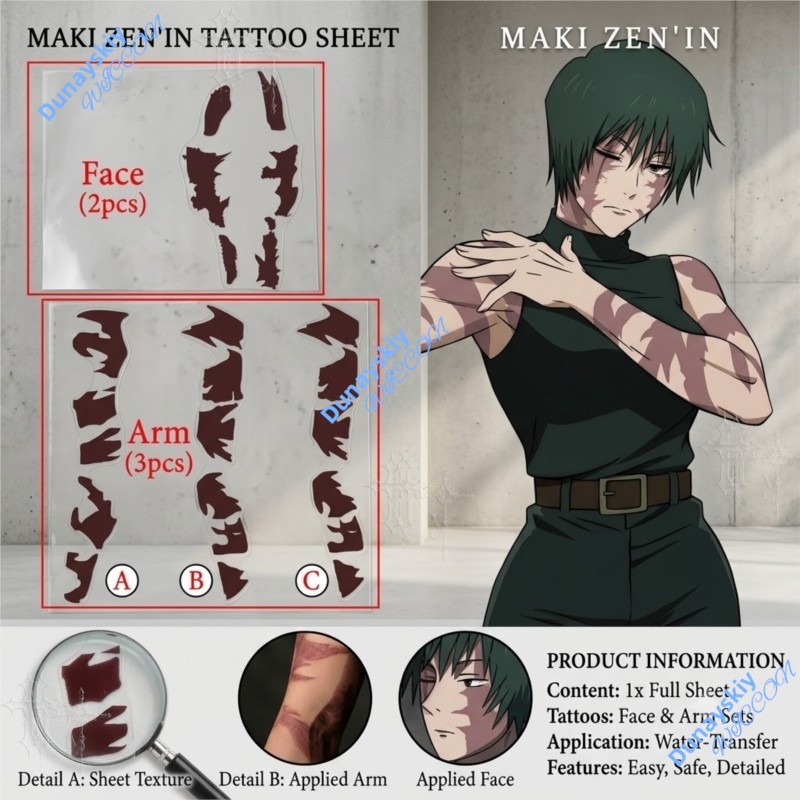 Anime Jujutsu Kaisen Zenin Mak - Anime Cosplay Jujutsu Kaisen review and price